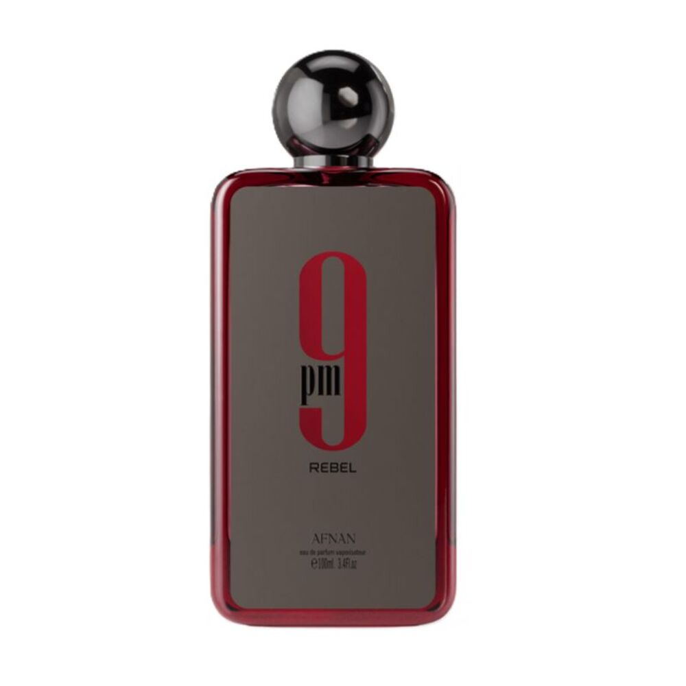 Afnan 9 pm Rebel Eau de Parfum Spray for Unisex 3.4 oz / 100 ml - New